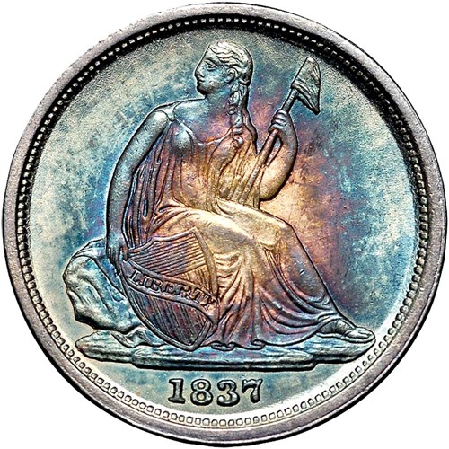 Seated Liberty Dimes (1837-1891) | VarietyPlus® | NGC